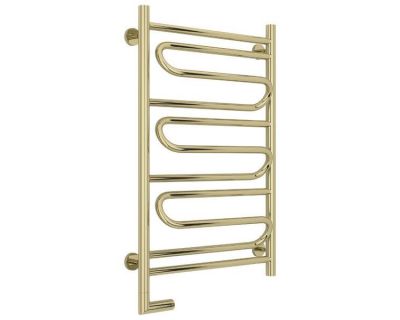 Полотенцесушитель электрический Сунержа Элегия 2.0, высота 80 см, ширина 50 см, диммер слева, цвет шампань, 020-5218-8050