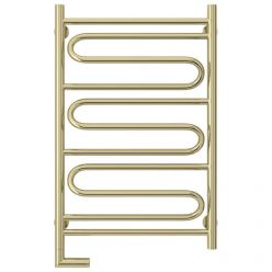 Полотенцесушитель электрический Сунержа Элегия 2.0, высота 80 см, ширина 50 см, диммер слева, цвет шампань, 020-5218-8050