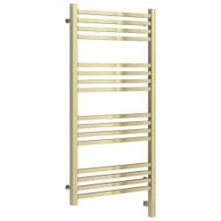 Полотенцесушитель электрический Сунержа Модус 3.0, высота 100 см, ширина 50 см, диммер слева/справа, цвет шампань, 020-5700-1050/020-5701-1050