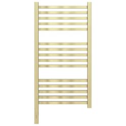 Полотенцесушитель электрический Сунержа Модус 3.0, высота 80 см, ширина 40 см, диммер слева/справа, цвет шампань, 020-5700-8040/020-5701-8040