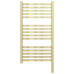 Полотенцесушитель электрический Сунержа Модус 3.0, высота 80 см, ширина 40 см, диммер слева/справа, цвет шампань, 020-5700-8040/020-5701-8040