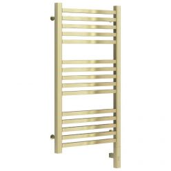 Полотенцесушитель электрический Сунержа Модус 3.0, высота 80 см, ширина 40 см, диммер слева/справа, цвет шампань, 020-5700-8040/020-5701-8040