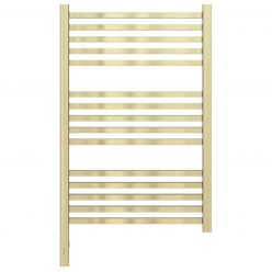 Полотенцесушитель электрический Сунержа Модус 3.0, высота 80 см, ширина 50 см, диммер слева/справа, цвет шампань, 020-5700-8050/020-5701-8050