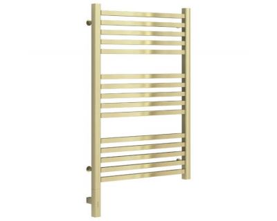 Полотенцесушитель электрический Сунержа Модус 3.0, высота 80 см, ширина 50 см, диммер слева/справа, цвет шампань, 020-5700-8050/020-5701-8050