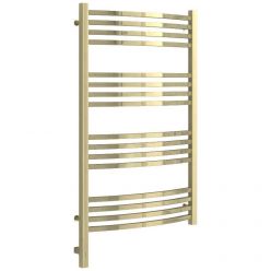 Полотенцесушитель электрический Сунержа Аркус 3.0, высота 100 см, ширина 60 см, диммер слева/справа, цвет шампань, 020-5704-1060/020-5705-1060