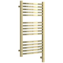 Полотенцесушитель электрический Сунержа Аркус 3.0, высота 80 см, ширина 40 см, диммер слева/справа, цвет шампань, 020-5704-8040/020-5705-8040