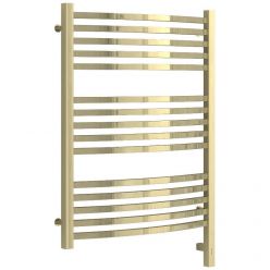 Полотенцесушитель электрический Сунержа Аркус 3.0, высота 80 см, ширина 60 см, диммер слева/справа, цвет шампань, 020-5704-8060/020-5705-8060