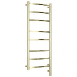 Полотенцесушитель электрический Сунержа Галант 3.0, высота 100 см, ширина 40 см, диммер слева/справа, цвет шампань, 020-5800-1040/020-5801-1040