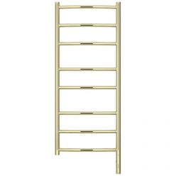 Полотенцесушитель электрический Сунержа Галант 3.0, высота 100 см, ширина 40 см, диммер слева/справа, цвет шампань, 020-5800-1040/020-5801-1040