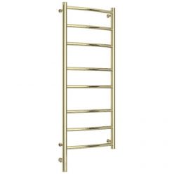 Полотенцесушитель электрический Сунержа Галант 3.0, высота 100 см, ширина 40 см, диммер слева/справа, цвет шампань, 020-5800-1040/020-5801-1040