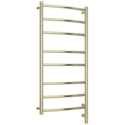 Полотенцесушитель электрический Сунержа Галант 3.0, высота 100 см, ширина 50 см, диммер слева/справа, цвет шампань, 020-5800-1050/020-5801-1050