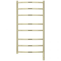 Полотенцесушитель электрический Сунержа Галант 3.0, высота 100 см, ширина 50 см, диммер слева/справа, цвет шампань, 020-5800-1050/020-5801-1050