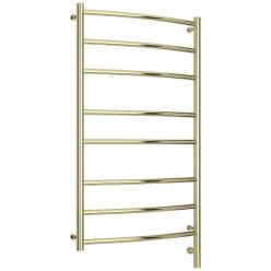 Полотенцесушитель электрический Сунержа Галант 3.0, высота 100 см, ширина 60 см, диммер слева/справа, цвет шампань, 020-5800-1060/020-5801-1060