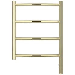 Полотенцесушитель электрический Сунержа Галант 3.0, высота 50 см, ширина 40 см, диммер слева/справа, цвет шампань, 020-5800-5040/020-5801-5040