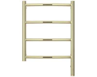 Полотенцесушитель электрический Сунержа Галант 3.0, высота 50 см, ширина 40 см, диммер слева/справа, цвет шампань, 020-5800-5040/020-5801-5040