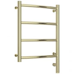 Полотенцесушитель электрический Сунержа Галант 3.0, высота 50 см, ширина 40 см, диммер слева/справа, цвет шампань, 020-5800-5040/020-5801-5040