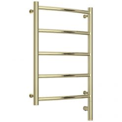 Полотенцесушитель электрический Сунержа Галант 3.0, высота 60 см, ширина 40 см, диммер слева/справа, цвет шампань, 020-5800-6040/020-5801-6040