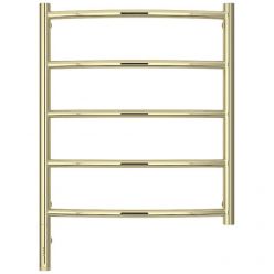 Полотенцесушитель электрический Сунержа Галант 3.0, высота 60 см, ширина 50 см, диммер слева/справа, цвет шампань, 020-5800-6050/020-5801-6050