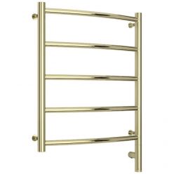 Полотенцесушитель электрический Сунержа Галант 3.0, высота 60 см, ширина 50 см, диммер слева/справа, цвет шампань, 020-5800-6050/020-5801-6050