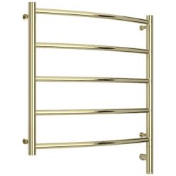 Полотенцесушитель электрический Сунержа Галант 3.0, высота 60 см, ширина 60 см, диммер слева/справа, цвет шампань, 020-5800-6060/020-5801-6060