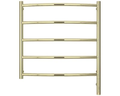 Полотенцесушитель электрический Сунержа Галант 3.0, высота 60 см, ширина 60 см, диммер слева/справа, цвет шампань, 020-5800-6060/020-5801-6060