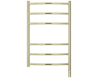 Полотенцесушитель электрический Сунержа Галант 3.0, высота 80 см, ширина 50 см, диммер слева/справа, цвет шампань, 020-5800-8050/020-5801-8050