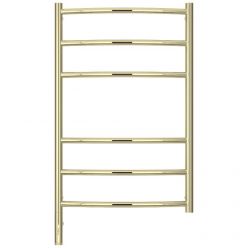 Полотенцесушитель электрический Сунержа Галант 3.0, высота 80 см, ширина 50 см, диммер слева/справа, цвет шампань, 020-5800-8050/020-5801-8050