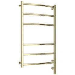 Полотенцесушитель электрический Сунержа Галант 3.0, высота 80 см, ширина 50 см, диммер слева/справа, цвет шампань, 020-5800-8050/020-5801-8050