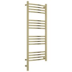 Полотенцесушитель электрический Сунержа Богема 3.0, высота 100 см, ширина 40 см, диммер слева/справа, цвет шампань, 020-5802-1040/020-5803-1040