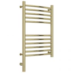 Полотенцесушитель электрический Сунержа Богема 3.0, высота 60 см, ширина 40 см, диммер слева/справа, цвет шампань, 020-5802-6040/020-5803-6040