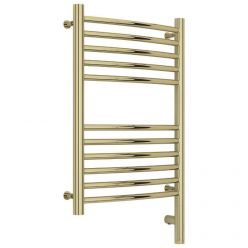 Полотенцесушитель электрический Сунержа Богема 3.0, высота 60 см, ширина 40 см, диммер слева/справа, цвет шампань, 020-5802-6040/020-5803-6040