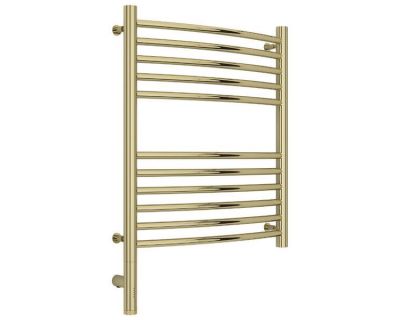 Полотенцесушитель электрический Сунержа Богема 3.0, высота 60 см, ширина 50 см, диммер слева/справа, цвет шампань, 020-5802-6050/020-5803-6050