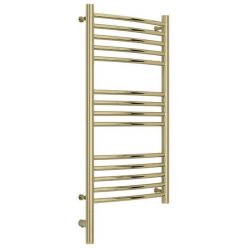 Полотенцесушитель электрический Сунержа Богема 3.0, высота 80 см, ширина 40 см, диммер слева/справа, цвет шампань, 020-5802-8040/020-5803-8040