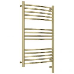 Полотенцесушитель электрический Сунержа Богема 3.0, высота 80 см, ширина 50 см, диммер слева/справа, цвет шампань, 020-5802-8050/020-5803-8050