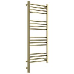 Полотенцесушитель электрический Сунержа Богема 3.0, высота 100 см, ширина 40 см, диммер слева/справа, цвет шампань, 020-5804-1040/020-5805-1040