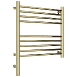 Полотенцесушитель электрический Сунержа Богема 3.0, высота 50 см, ширина 50 см, диммер слева/справа, цвет шампань, 020-5804-5050/020-5805-5050