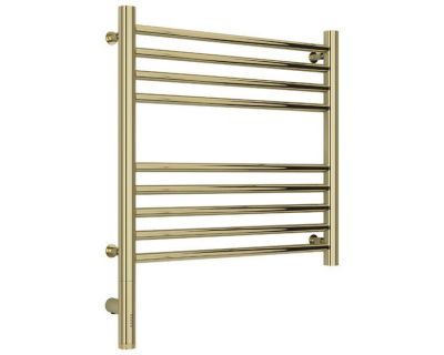 Полотенцесушитель электрический Сунержа Богема 3.0, высота 50 см, ширина 50 см, диммер слева/справа, цвет шампань, 020-5804-5050/020-5805-5050