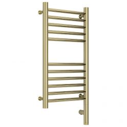 Полотенцесушитель электрический Сунержа Богема 3.0, высота 60 см, ширина 30 см, диммер слева/справа, цвет шампань, 020-5804-6030/020-5805-6030