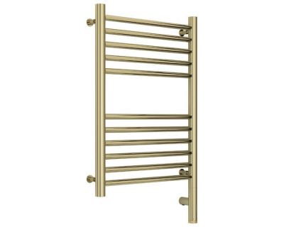 Полотенцесушитель электрический Сунержа Богема 3.0, высота 60 см, ширина 40 см, диммер слева/справа, цвет шампань, 020-5804-6040/020-5805-6040