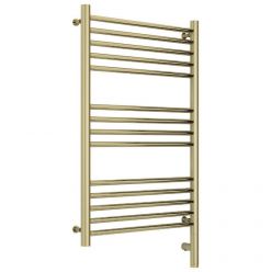 Полотенцесушитель электрический Сунержа Богема 3.0, высота 80 см, ширина 50 см, диммер слева/справа, цвет шампань, 020-5804-8050/020-5805-8050