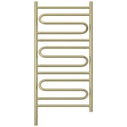 Полотенцесушитель электрический Сунержа Элегия 3.0, высота 100 см, ширина 50 см, диммер слева/справа, цвет шампань, 020-5818-1050/020-5819-1050