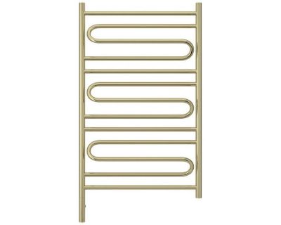 Полотенцесушитель электрический Сунержа Элегия 3.0, высота 100 см, ширина 60 см, диммер слева/справа, цвет шампань, 020-5818-1060/020-5819-1060