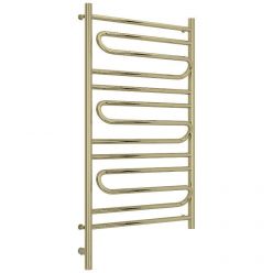 Полотенцесушитель электрический Сунержа Элегия 3.0, высота 100 см, ширина 60 см, диммер слева/справа, цвет шампань, 020-5818-1060/020-5819-1060