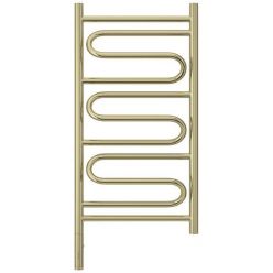 Полотенцесушитель электрический Сунержа Элегия 3.0, высота 80 см, ширина 40 см, диммер слева/справа, цвет шампань, 020-5818-8040/020-5819-8040