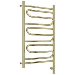 Полотенцесушитель электрический Сунержа Элегия 3.0, высота 80 см, ширина 50 см, диммер слева/справа, цвет шампань, 020-5818-8050/020-5819-8050