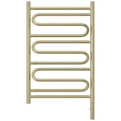 Полотенцесушитель электрический Сунержа Элегия 3.0, высота 80 см, ширина 50 см, диммер слева/справа, цвет шампань, 020-5818-8050/020-5819-8050