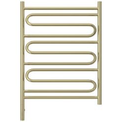 Полотенцесушитель электрический Сунержа Элегия 3.0, высота 80 см, ширина 60 см, диммер слева/справа, цвет шампань, 020-5818-8060/020-5819-8060