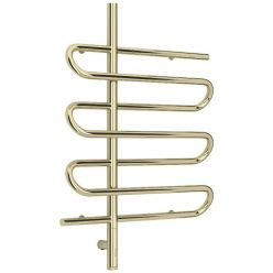 Полотенцесушитель электрический Сунержа Эпатаж 3.0, высота 80 см, ширина 60 см, диммер слева/справа, цвет шампань, 020-5850-8060/020-5851-8060