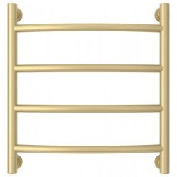 Полотенцесушитель водяной Сунержа Галант+, высота 50 см, ширина 50 см, универсальное подключение, цвет матовая шампань, 022-0200-5050