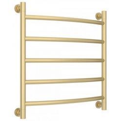 Полотенцесушитель водяной Сунержа Галант+, высота 60 см, ширина 60 см, универсальное подключение, цвет матовая шампань, 022-0200-6060